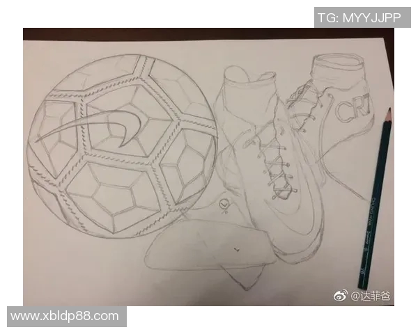 以足球球星手绘素描展现绿茵风采与运动艺术之美
